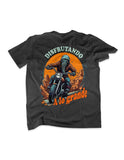 DISFRUTANDO A LO GRANDE GRAY MEN T-SHIRT - iguanacustomcollection