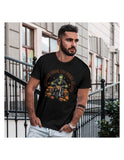 FRANKESTEIN ALWAYS RIDE TO FEEL ALIVE BLACK MEN T-SHIRT - iguanacustomcollection