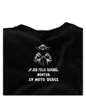 MAY THE ROAD BE WITH YOU BLACK MEN T-SHIRT - iguanacustomcollection
